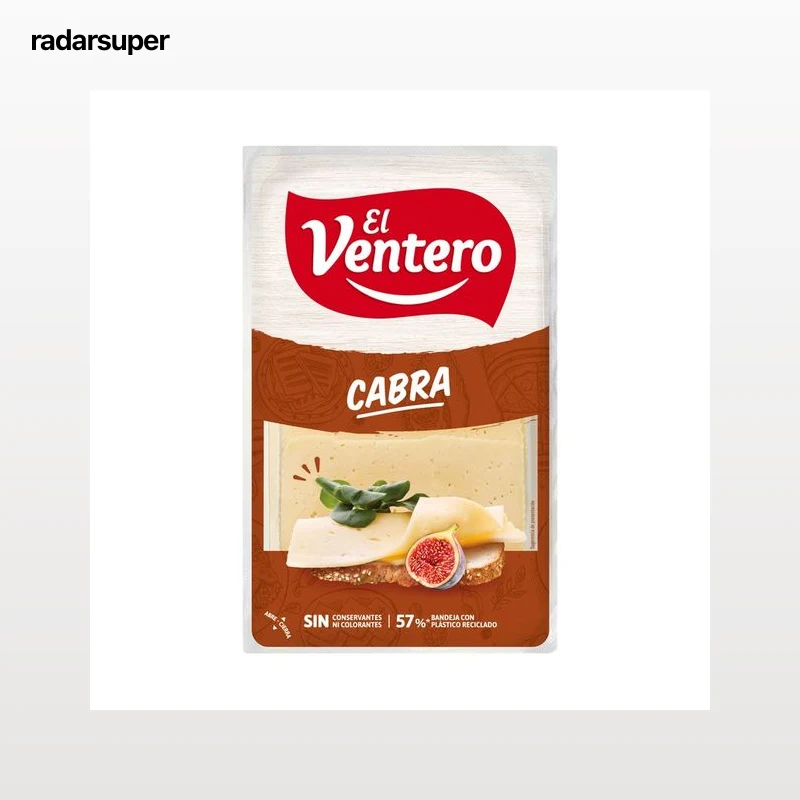 PRÉSIDENT Queso de cabra en lonchas 160 g.