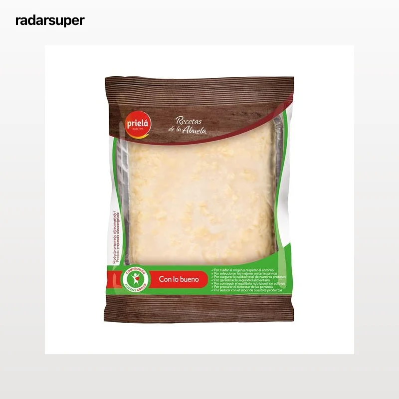 PRIELA Lasaña boloñesa con bechamel Recetas de la abuela 300 g.