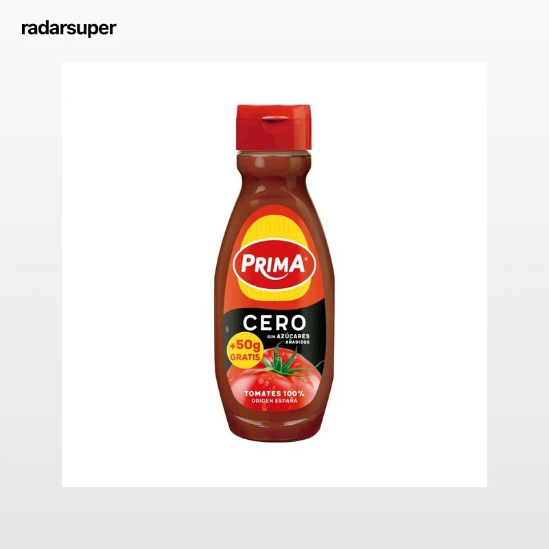 PRIMA Ketchup cero 560g