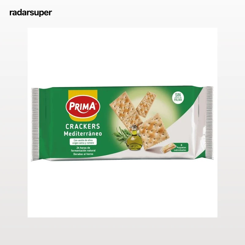 PRIMA Mediterráneo Crackers 250 g.