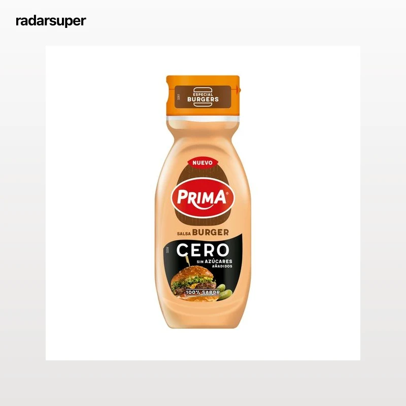 PRIMA Salsa burguer cero 265g