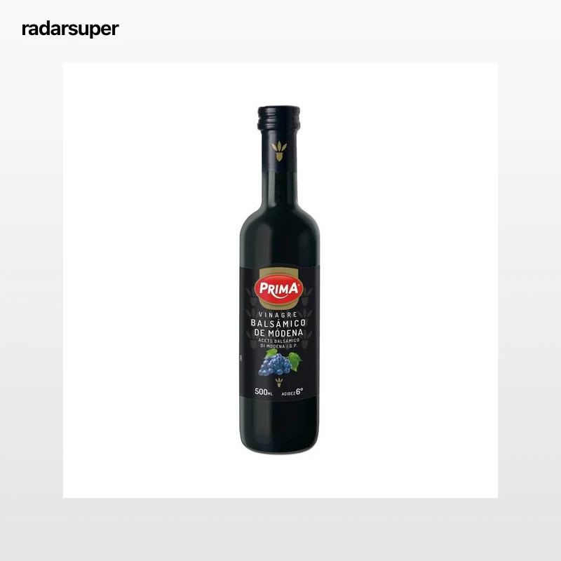 PRIMA Vinagre bálsamico de Modena con I.G.P. Aceto balsámico di Modena botella de 500 ml.
