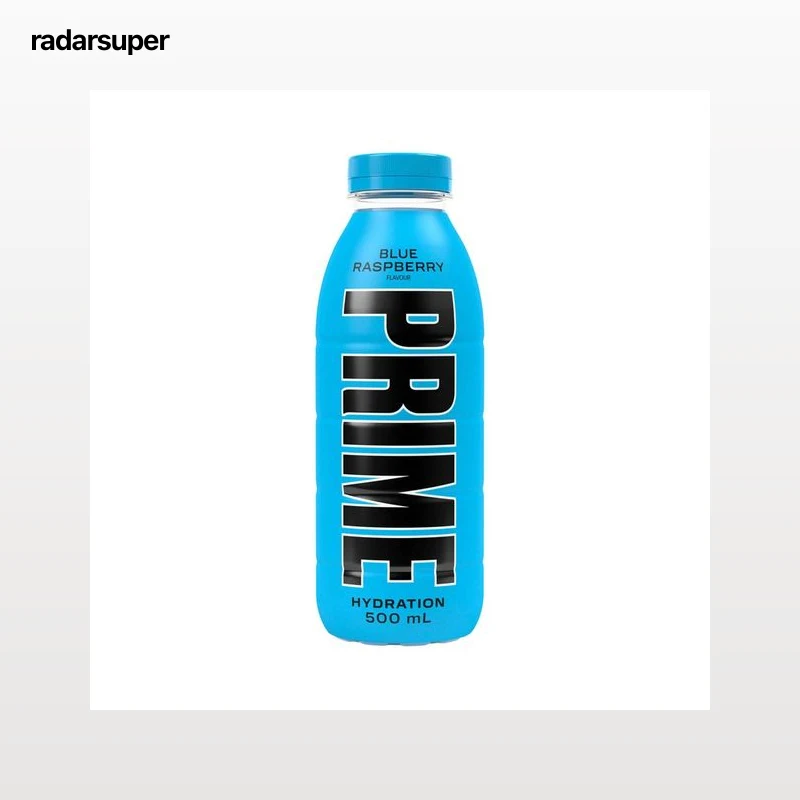 PRIME Bebida isotónica de frambuesa azul 500 ml.