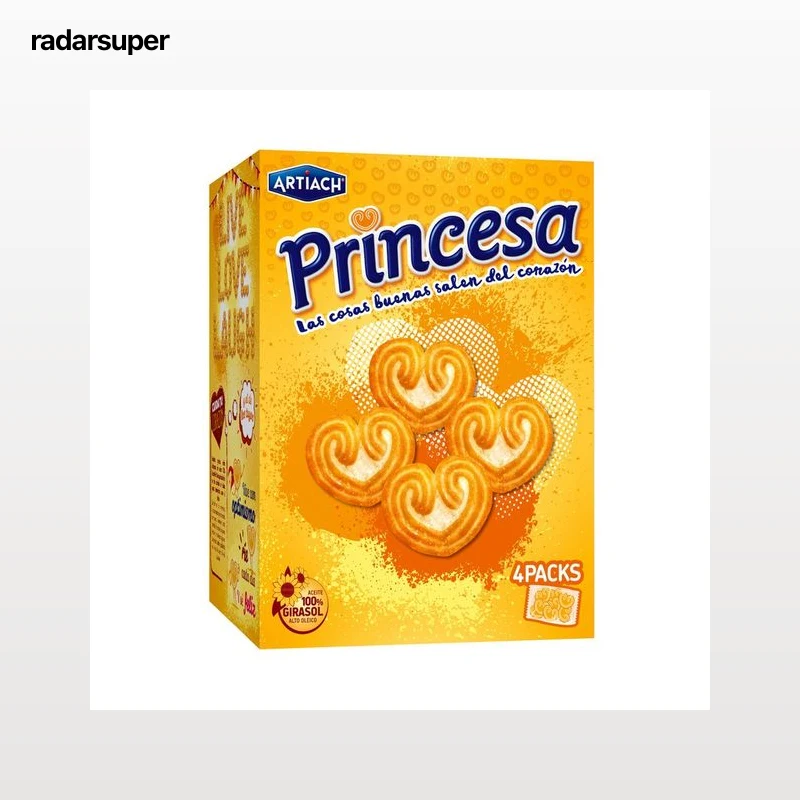PRINCESA Galletas 120 g.