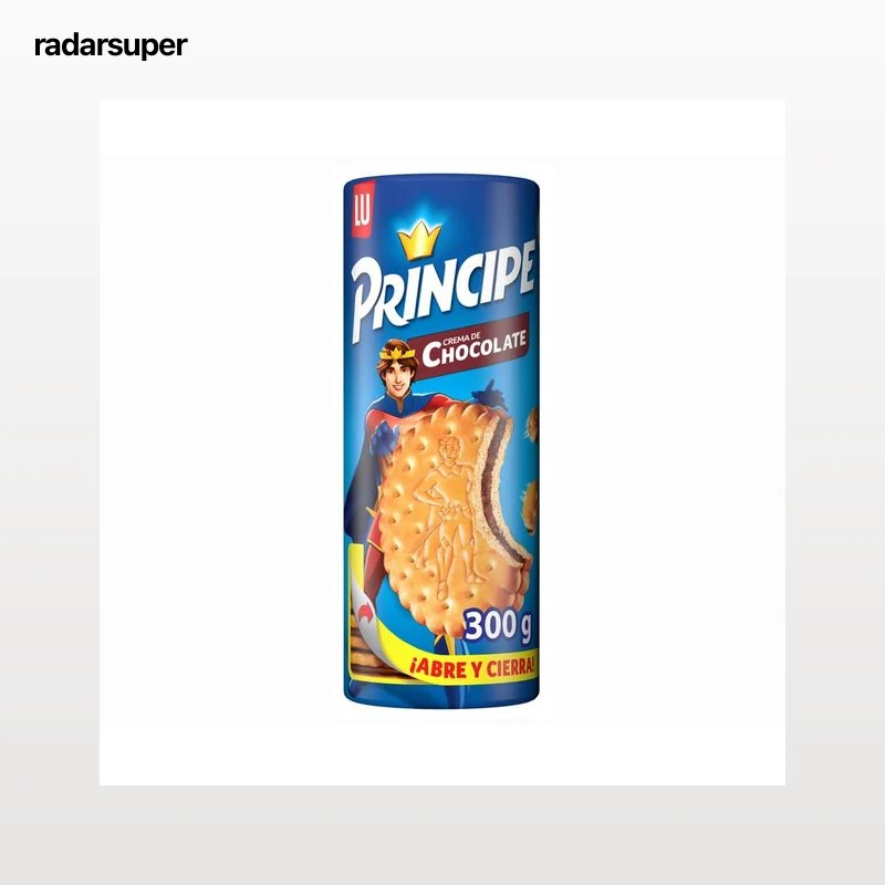 PRÍNCIPE Galletas rellenas de chocolate 300 g.