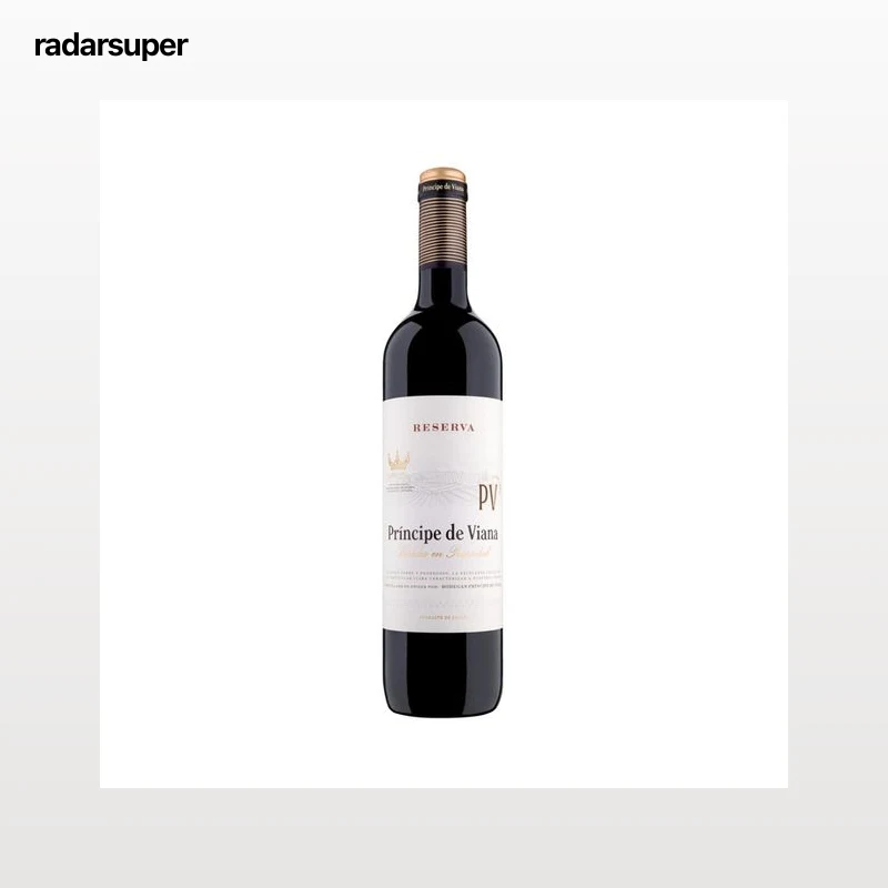 PRINCIPE DE VIANA  Vino tinto reserva con D.O. Navarra PRÍNCIPE DE VIANA botella de 75 cl.
