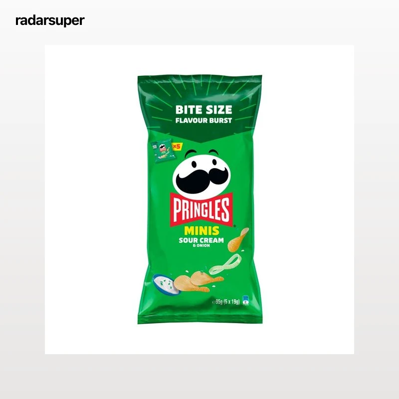 PRINGLES Mini Sour Cream&Onion Multipack 5X20g.