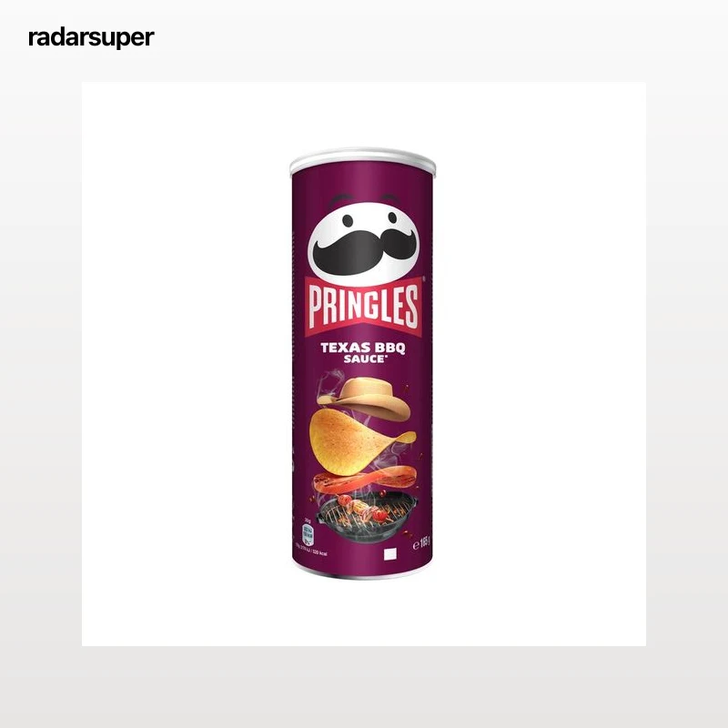 PRINGLES Patatas con forma de teja sabor barbacoa 165 g.
