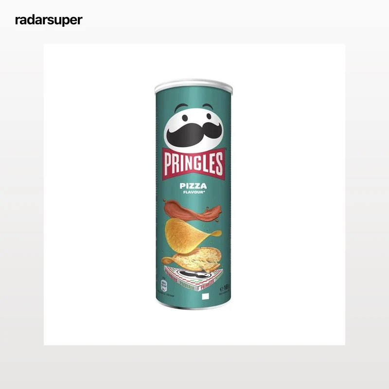 PRINGLES Patatas con forma de teja sabor pizza 165 g.