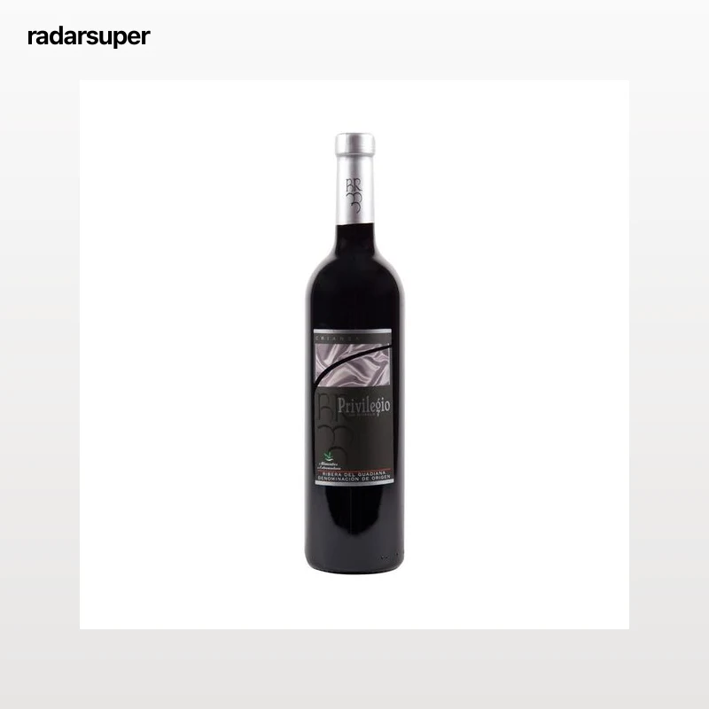 PRIVILEGIO ROMALE Vino tinto crianza con D. O. Ribera del Guadiana botella 75 cl.