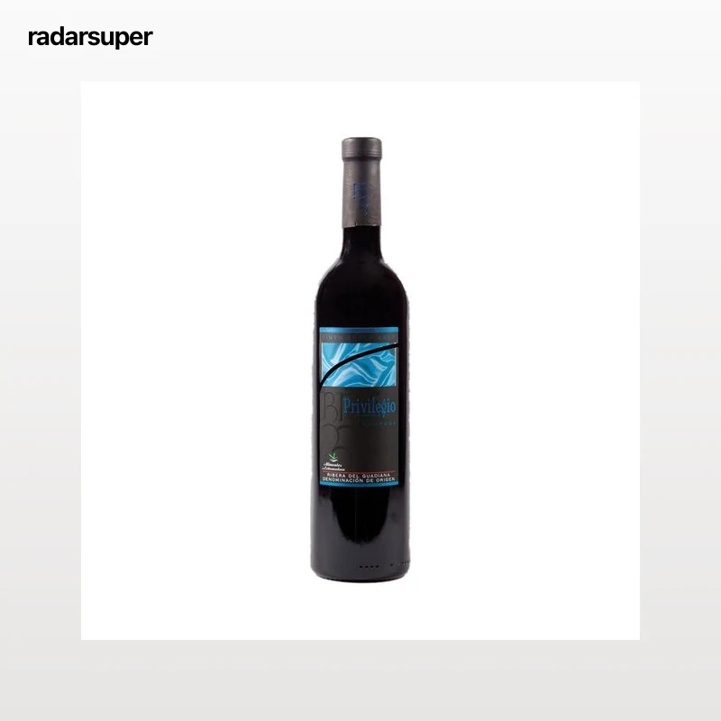 PRIVILEGIO ROMALE Vino tinto roble con D. O. Ribera del Guadiana botella 75 cl.