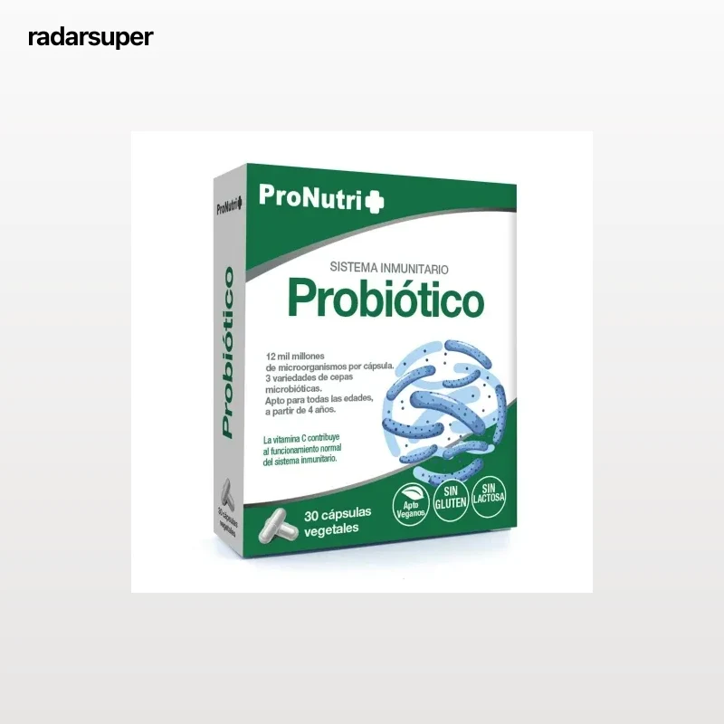 Probiotico Pronutri sin gluten y sin lactosa 15 ud.