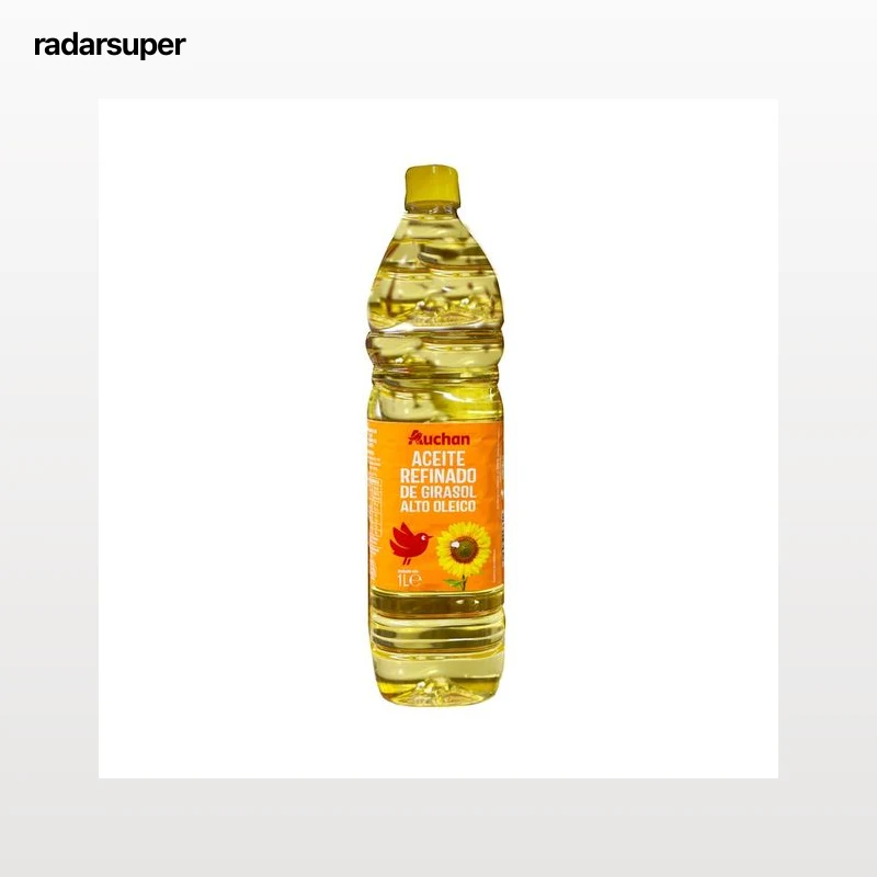 PRODUCTO ALCAMPO Aceite de refinado de girasol alto oleico botella de 1 l.