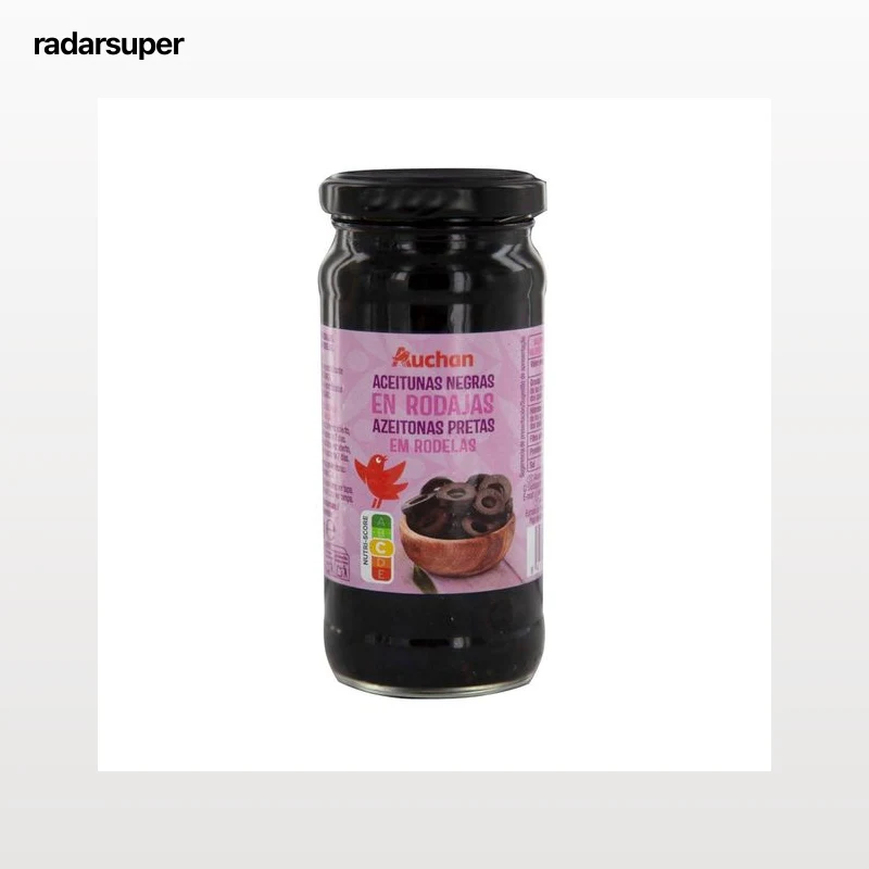 PRODUCTO ALCAMPO Aceitunas negras en rodajas 105 g.