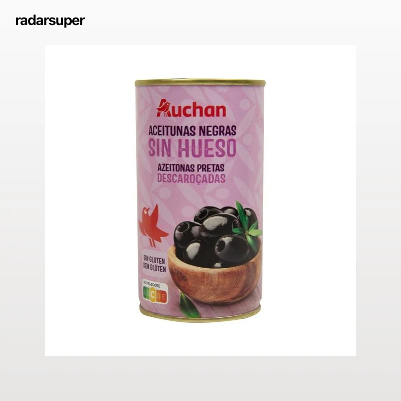 PRODUCTO ALCAMPO Aceitunas negras sin hueso 150 g.