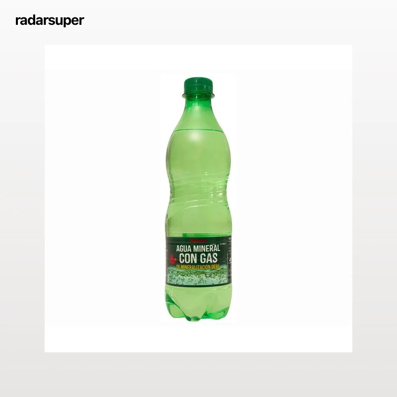 PRODUCTO ALCAMPO Agua mineral con gas de mineralización débil botella 50 cl.