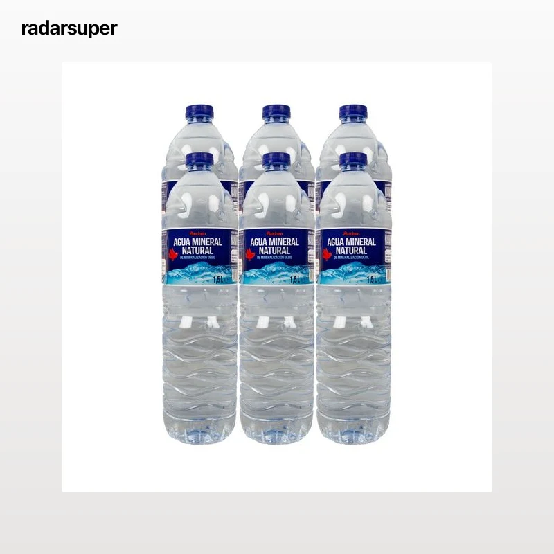 PRODUCTO ALCAMPO Agua mineral pack de 6 uds. x 1,5 l.