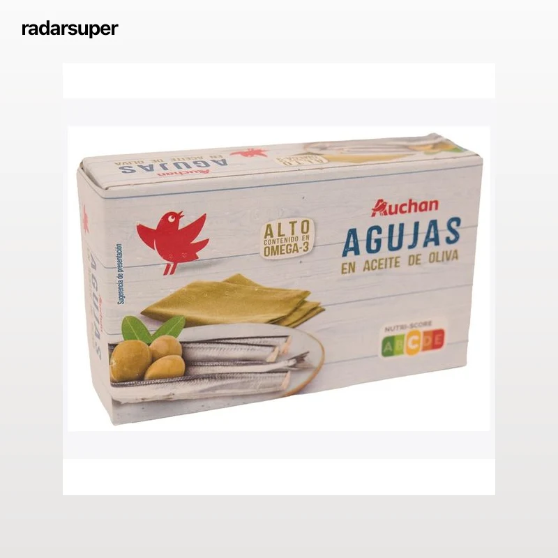 PRODUCTO ALCAMPO Agujas en aceite de oliva 82 g.