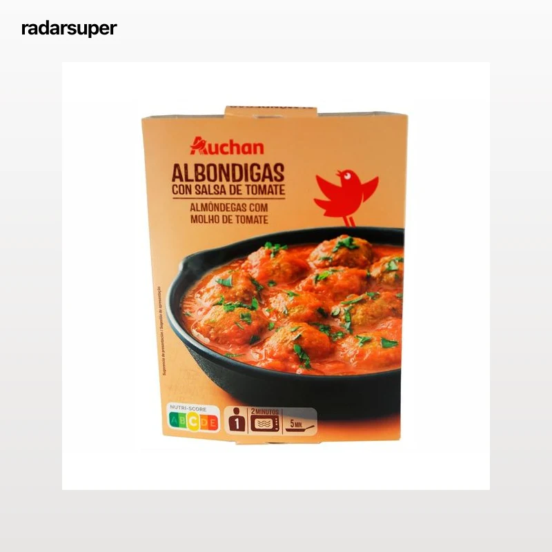PRODUCTO ALCAMPO Albóndigas con salsa de tomate PRODUCTO ALCAMPO 300 g.