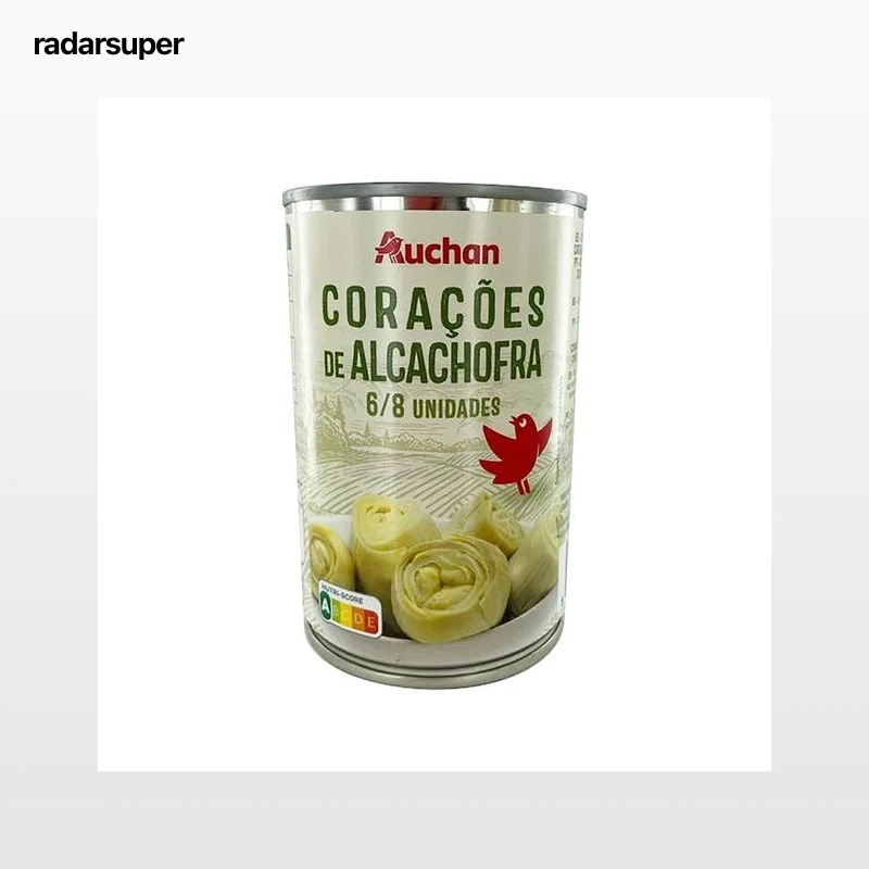 PRODUCTO ALCAMPO Alcachofas 6/8 piezas lata de 240 g.