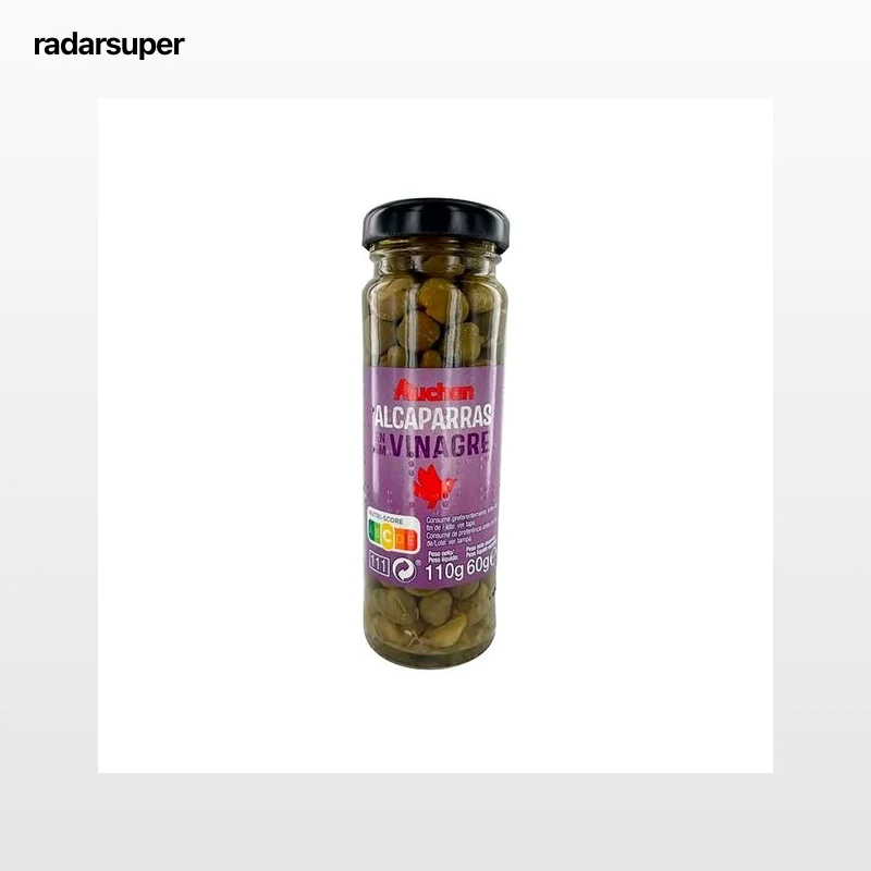 PRODUCTO ALCAMPO Alcaparras extra frasco de 110 g.