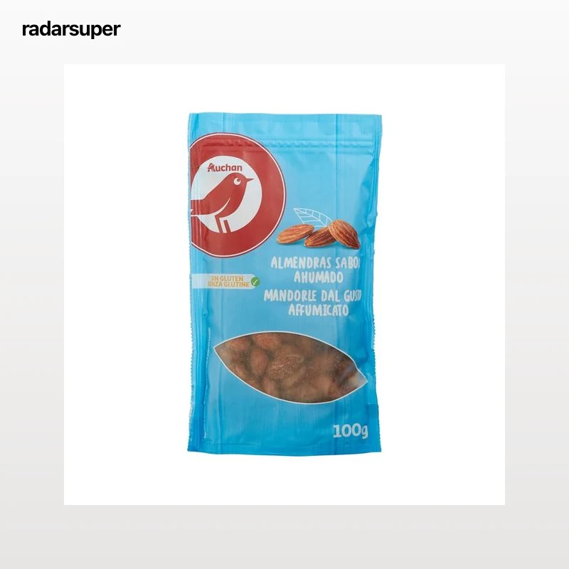 PRODUCTO ALCAMPO Almendras sabor ahumado 100 g.