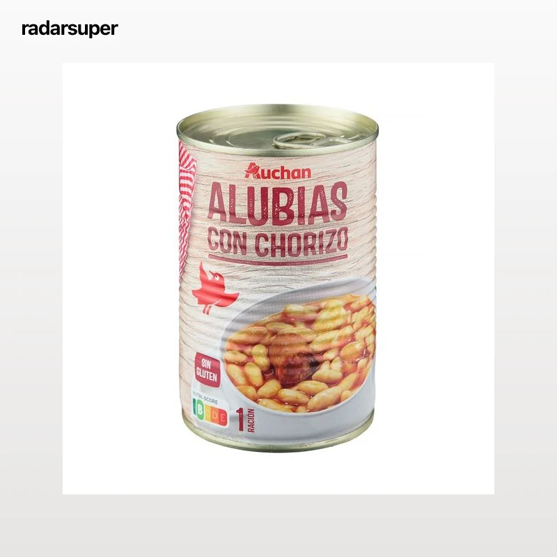 PRODUCTO ALCAMPO Alubias con chorizo 430 g