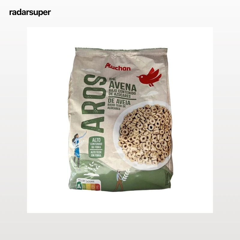 PRODUCTO ALCAMPO Aros de avena 400 g.