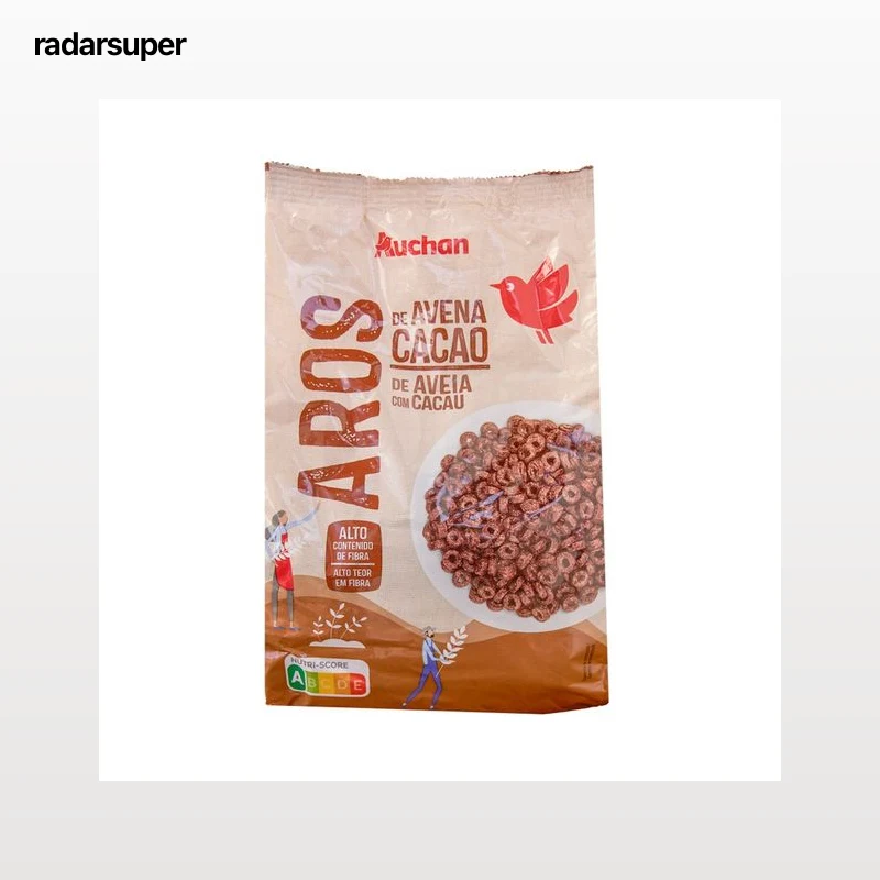 PRODUCTO ALCAMPO Aros de avena cacao 400 gr
