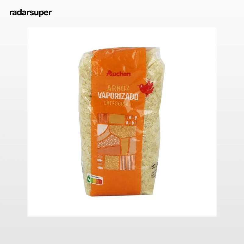 PRODUCTO ALCAMPO Arroz largo vaporizado paquete de 1 kg.
