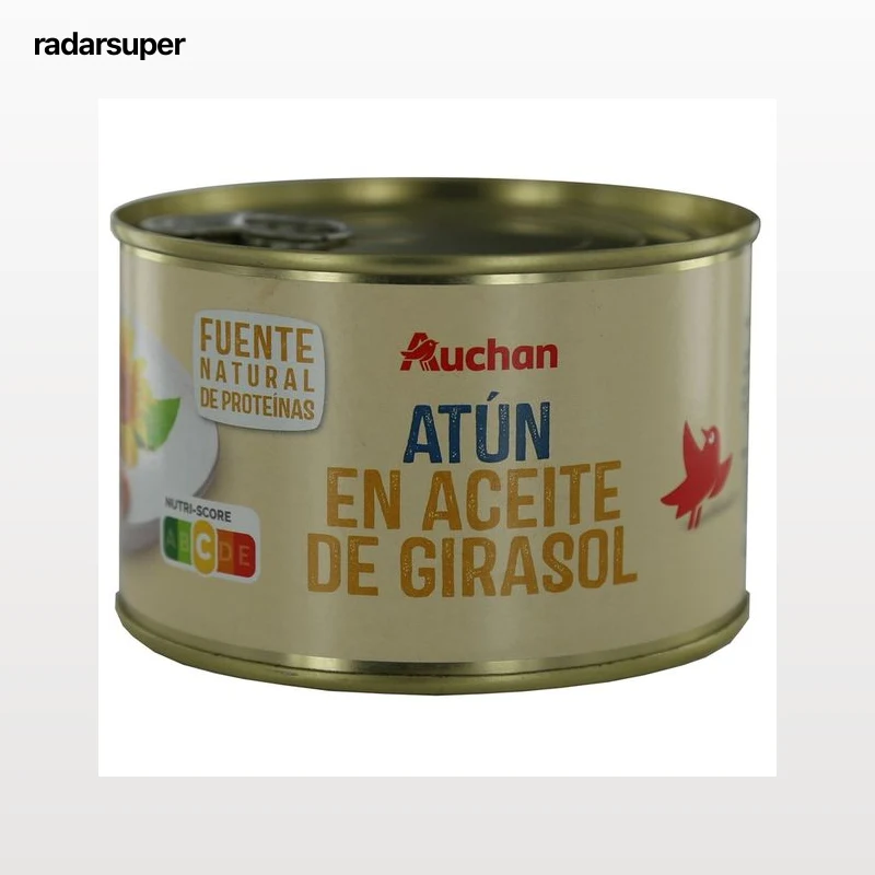 PRODUCTO ALCAMPO Atún en aceite vegetal 260 g.
