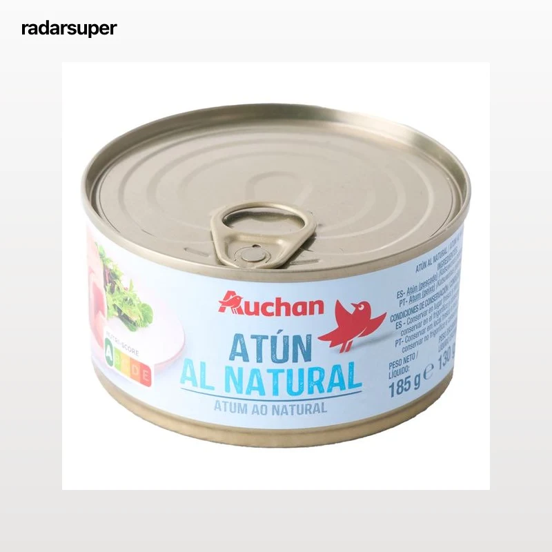 PRODUCTO ALCAMPO Atún al natural lata de 130 g.