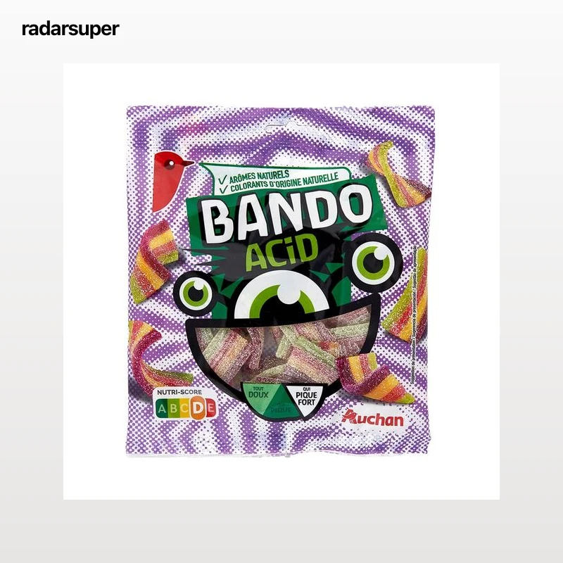 PRODUCTO ALCAMPO Bando acid Gominolas surtidas ácidas 200 g.