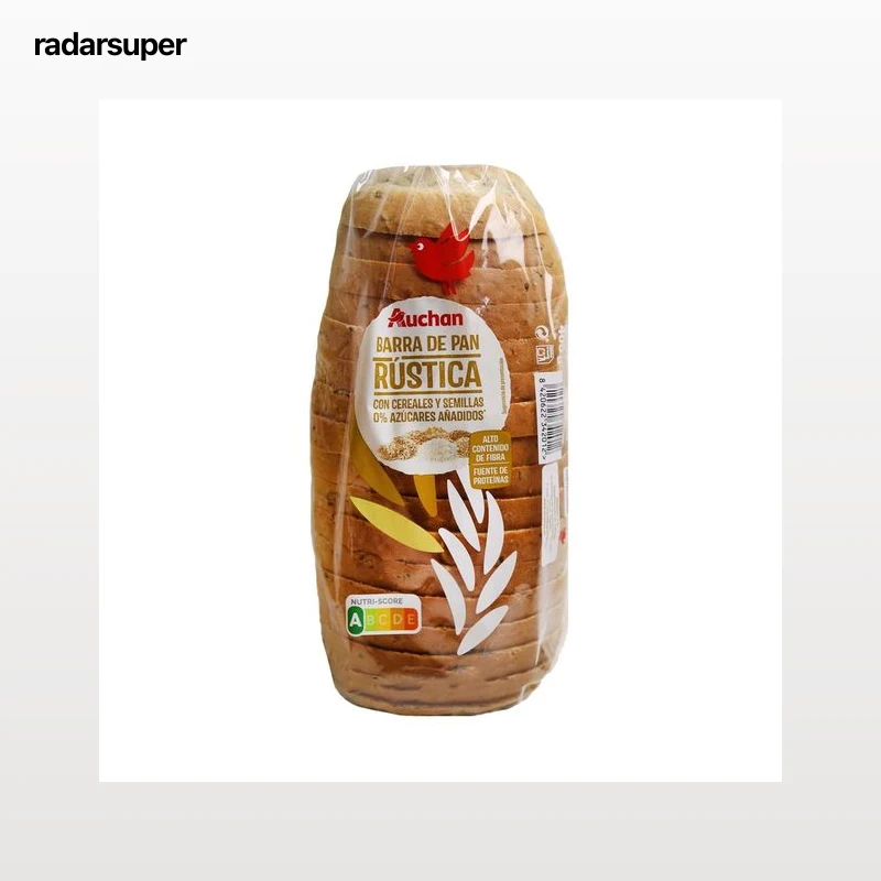 PRODUCTO ALCAMPO Barra de pan masa madre, con cereales y semillas 400 g.