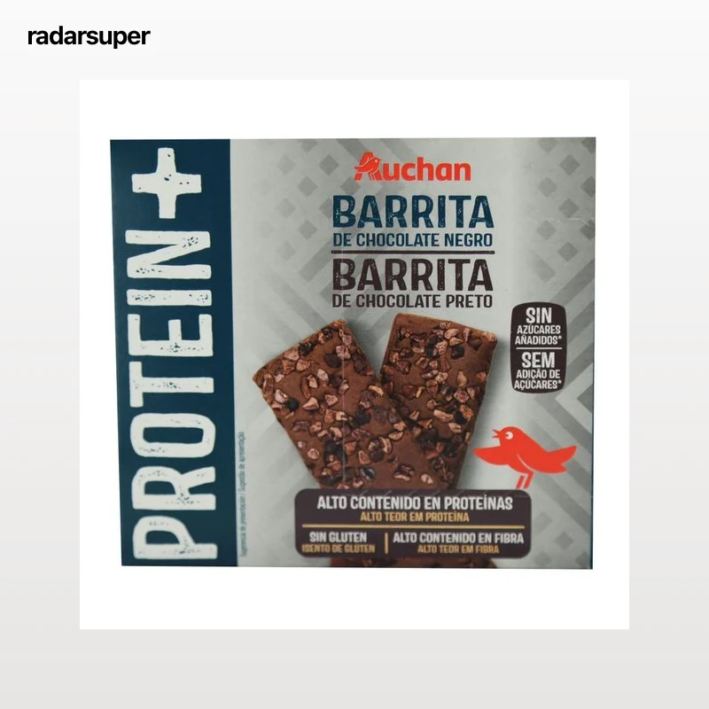 PRODUCTO ALCAMPO Barrita de chocolate negro 105 g.