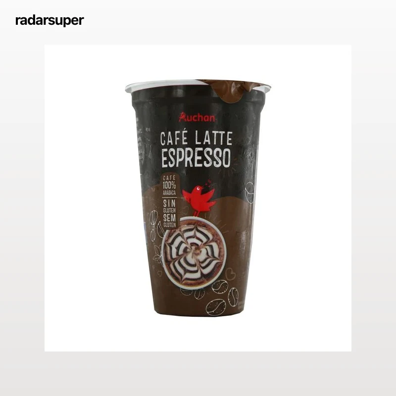 PRODUCTO ALCAMPO Bebida de café 100% arábica (espresso) con leche 250 ml.