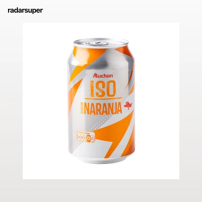 PRODUCTO ALCAMPO Bebida isotónica con sabor a naranja lata 33 cl.