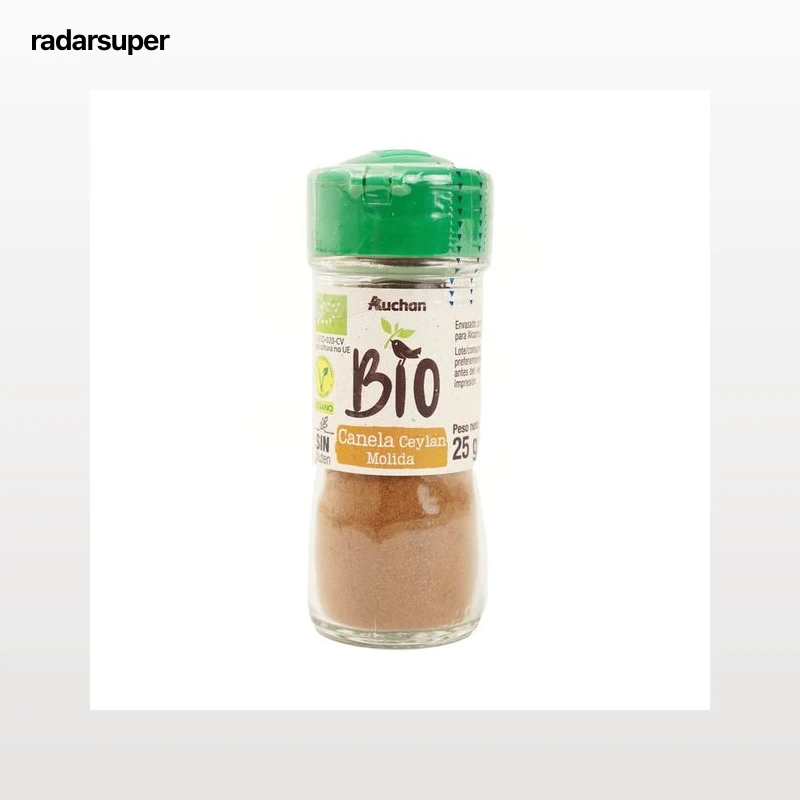 PRODUCTO ALCAMPO Bio Canela molida ecológica 25 g.