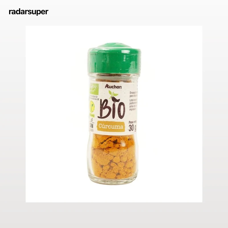 PRODUCTO ALCAMPO Bio Cúrcuma de procedencia ecológica 30 g.