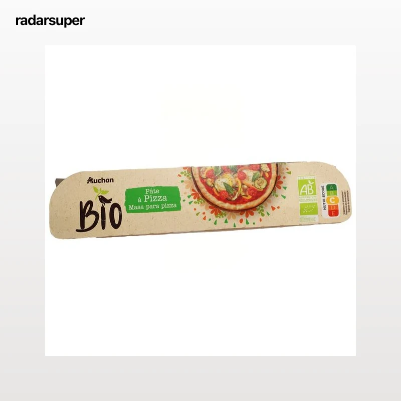 PRODUCTO ALCAMPO Bio Masa para pizza con levadura de panaderia ecológica 260 g.