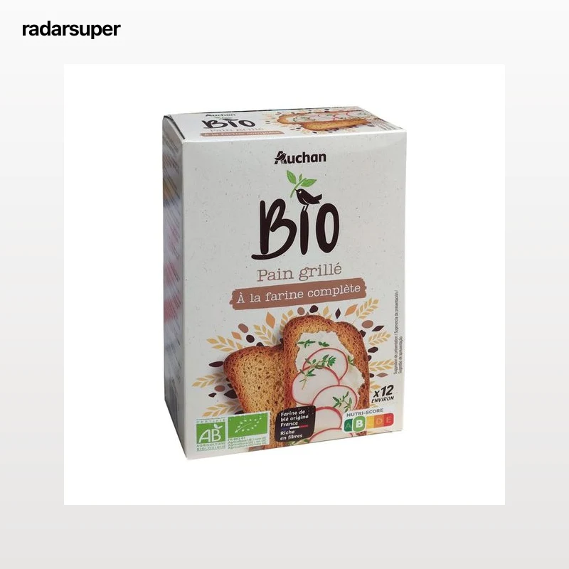 PRODUCTO ALCAMPO Bio Pan tostado multicereales con harina integral 250 g.