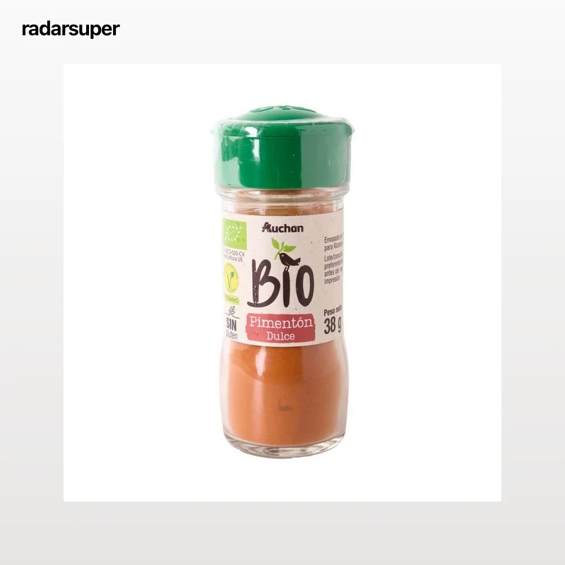PRODUCTO ALCAMPO Bio Pimentón dulce ecológica 38 g.