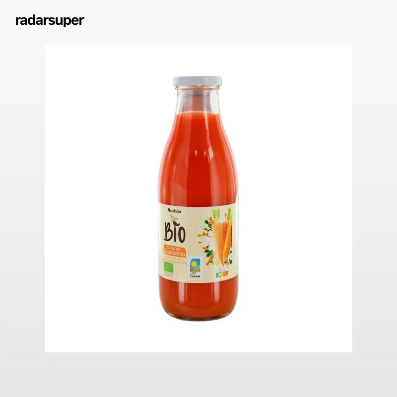 PRODUCTO ALCAMPO Bio Zumo de zanahoria procedente de agricultura ecológica bote 1 l.