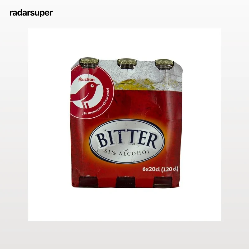PRODUCTO ALCAMPO Bitter sin alcohol pack 6 uds. x 20 cl.