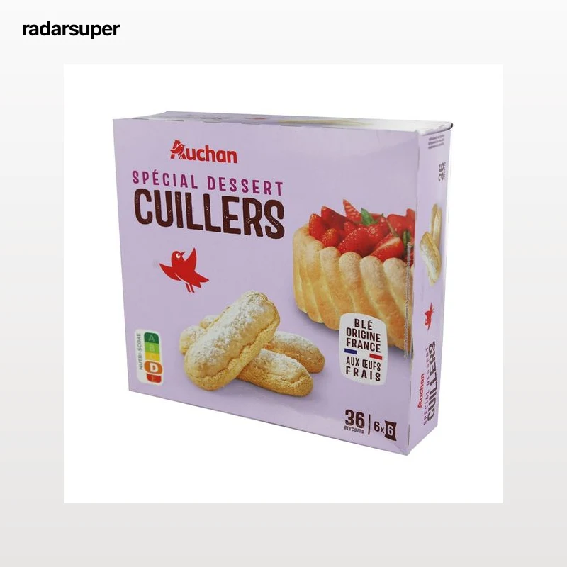 PRODUCTO ALCAMPO Bizcochos Cuillers especiales para el postre 36 uds. 300 g.
