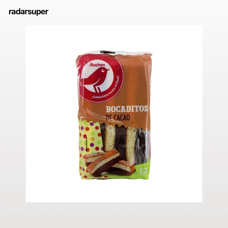 PRODUCTO ALCAMPO Bocaditos al cacao 330 g.