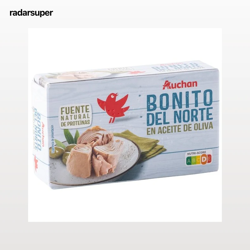 PRODUCTO ALCAMPO Bonito del norte en aceite de oliva lata 73 g.