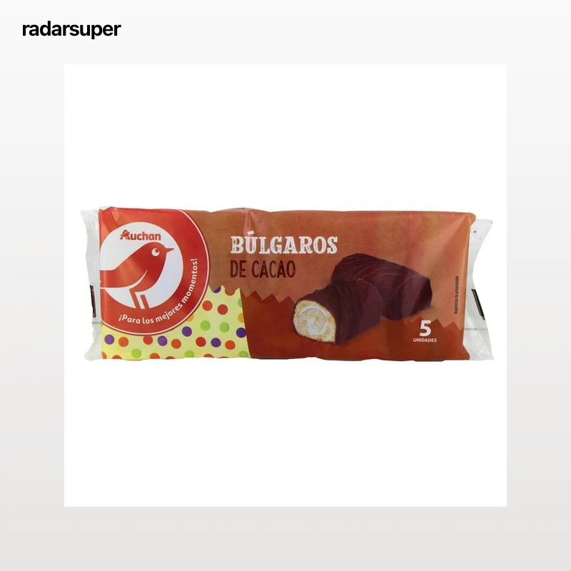 PRODUCTO ALCAMPO Búlgaros al cacao 5 uds. 175 g.