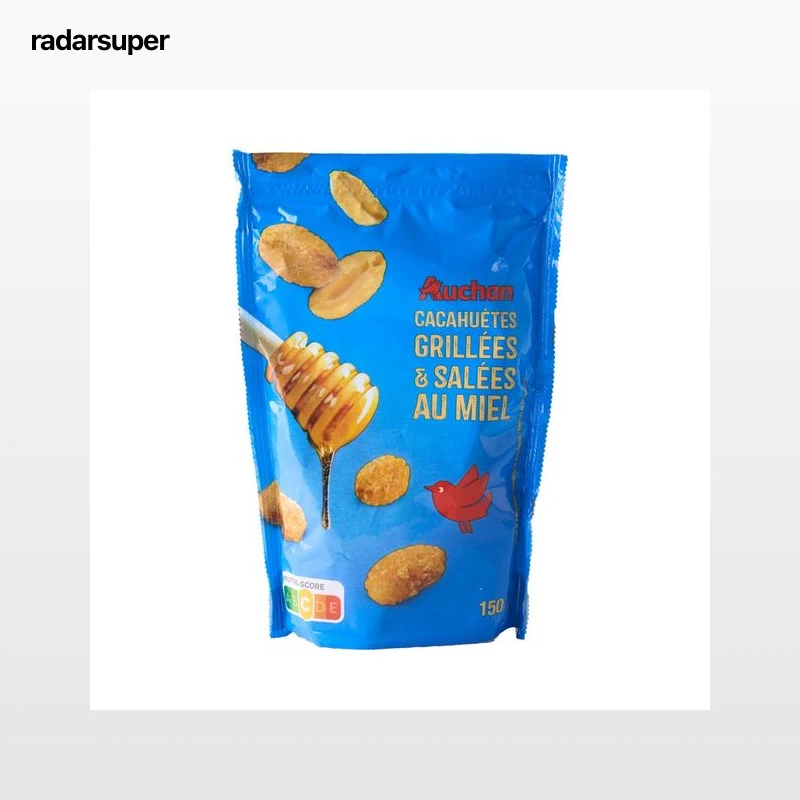 PRODUCTO ALCAMPO Cacahuetes fritos con miel 150 g.