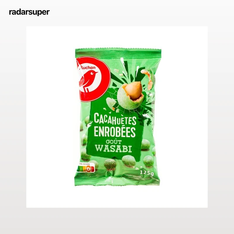 PRODUCTO ALCAMPO Cacahuetes recubiertos con wasabi 125g